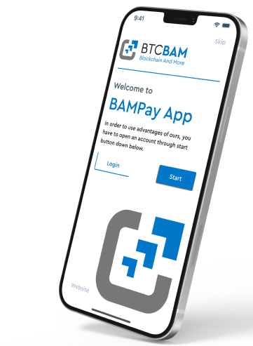 BAMPay Mobile App Onboarding screen